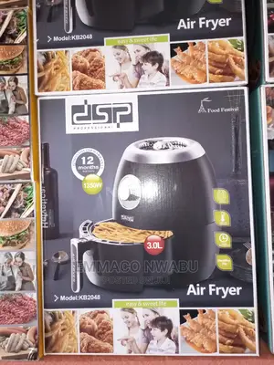 DSP Healthy Airfryer 3litres. Model: KB2048