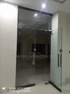 Frameless Tampered Glass Door
