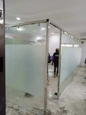 Frameless Tampered Glass Door