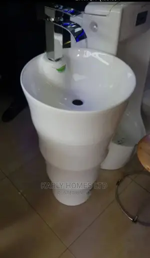 Free Standing England Pedestal Basin