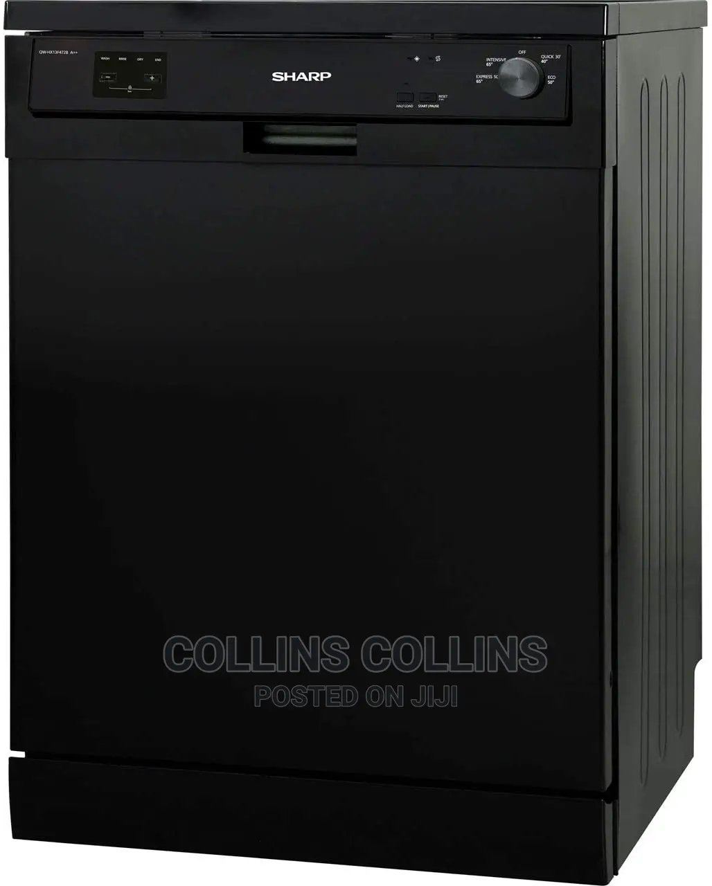 Sharp Qw-Hx13f472b Standard Dishwasher