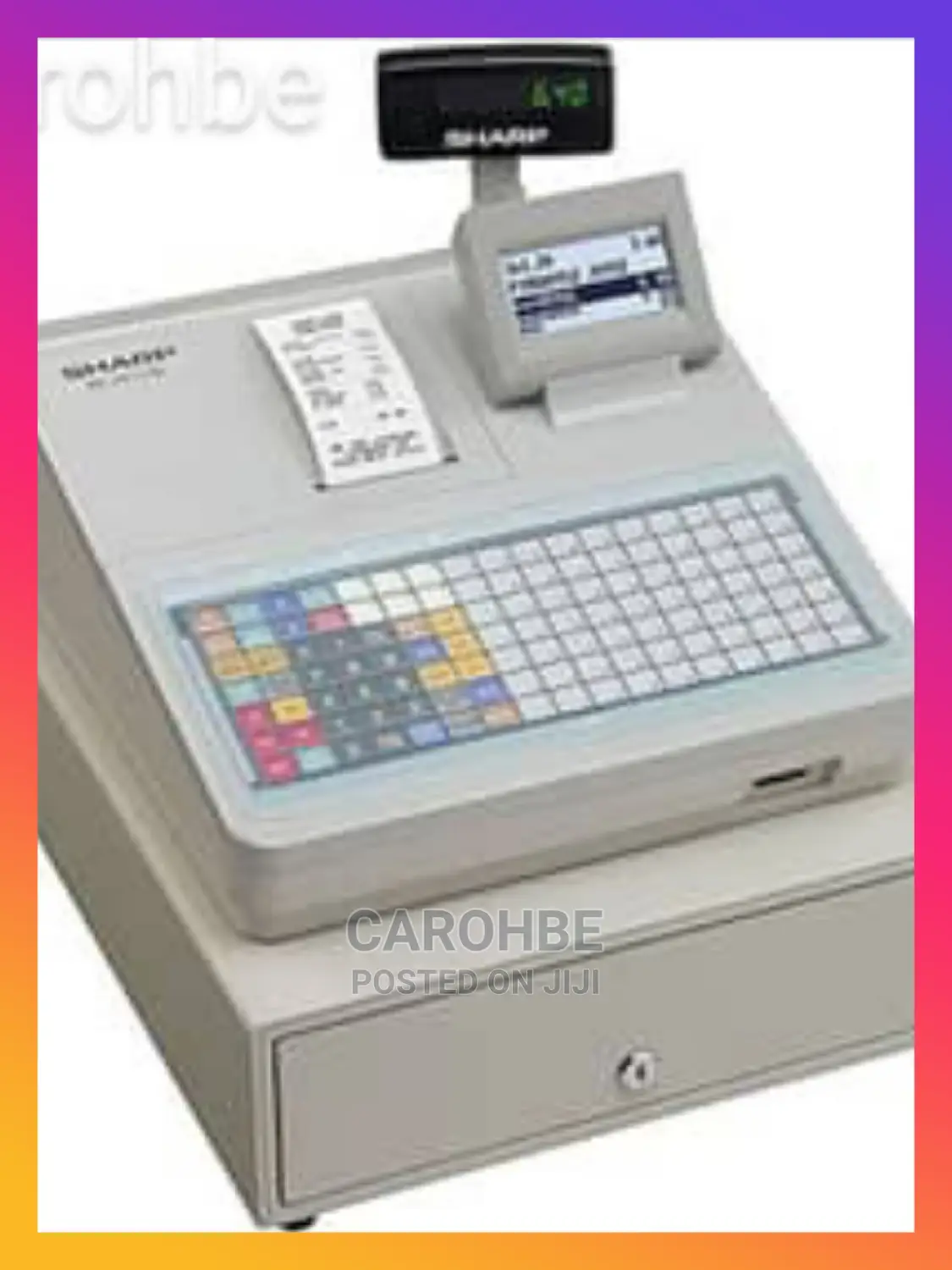 Sharp Cash Register