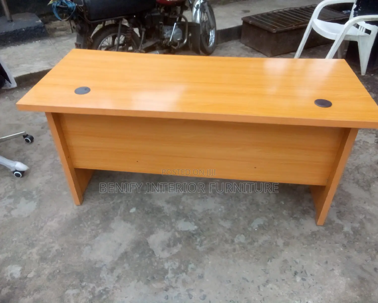 5ft 2 Side Drawer Office Table
