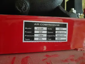 AIR Compressor 5HP 250L 100%Copper High Quality Available