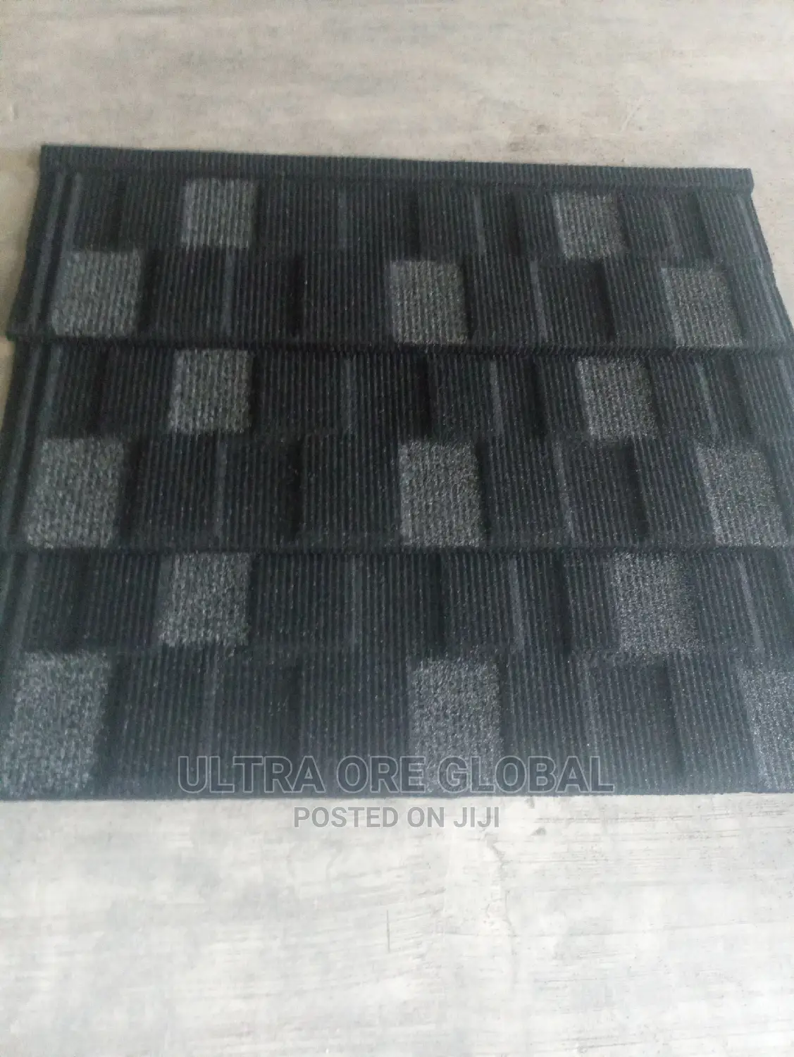 Black Mixed With White Roofing Sheet