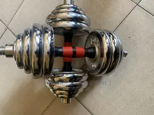 30kg Dumbell With Case And Rod