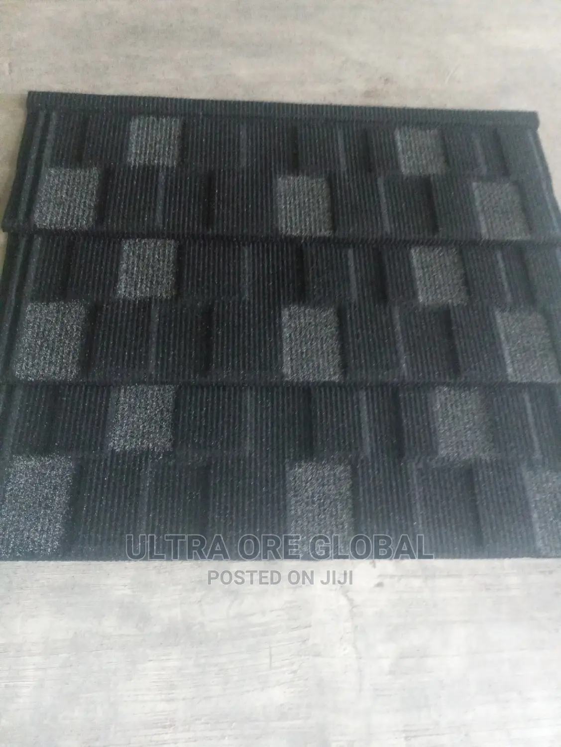 Shingle Black and White Stone Coated Roofing Sheet