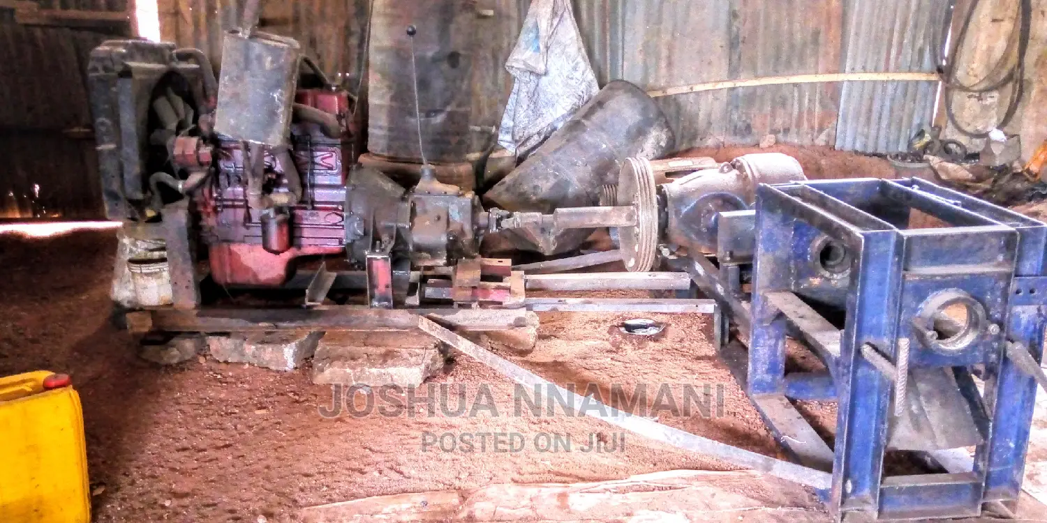 Palm Kernel Expeller Machine Powered by 608 Mecedes Engine