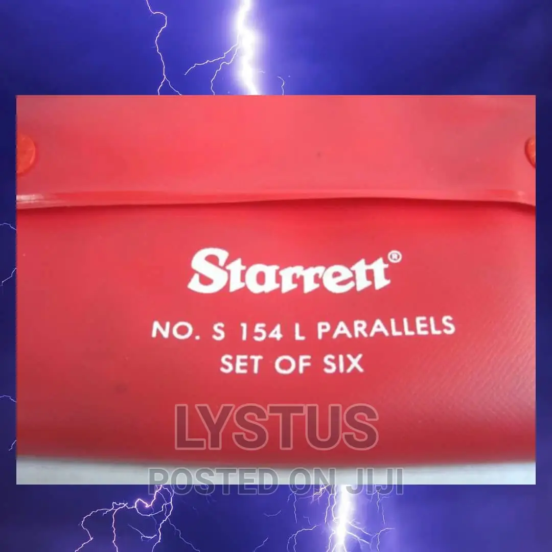 S154lz Starrett Adjustable Parallel Set