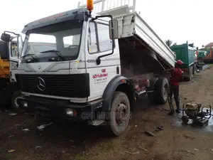 Mercedes Benz 1722 Tipper With Axillary 2008 White