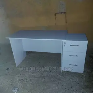 4ft Office Table With Mobile Drawer