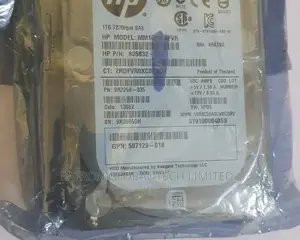 1tb 7200rpms HP Sas Hard Drive