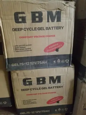 GBM Battery 12v 75ah