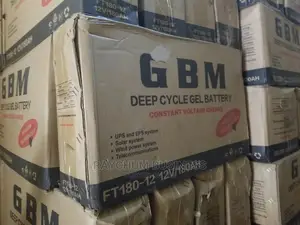 GBM 12v 180ah.Slim Batteries