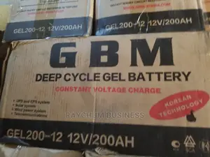 GBM 12V 200am Batteries