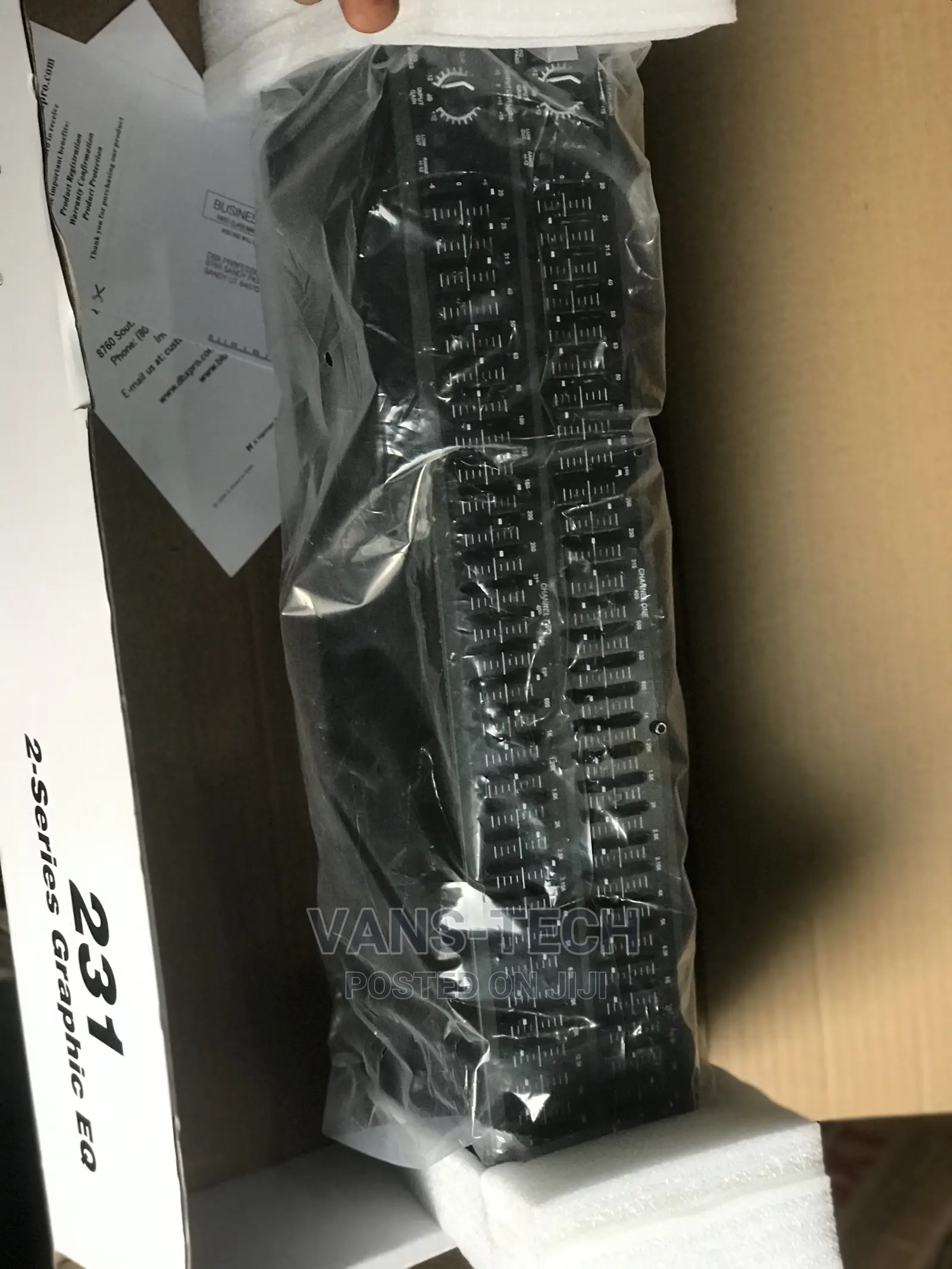 DBX Double Graphics Equalizer 231
