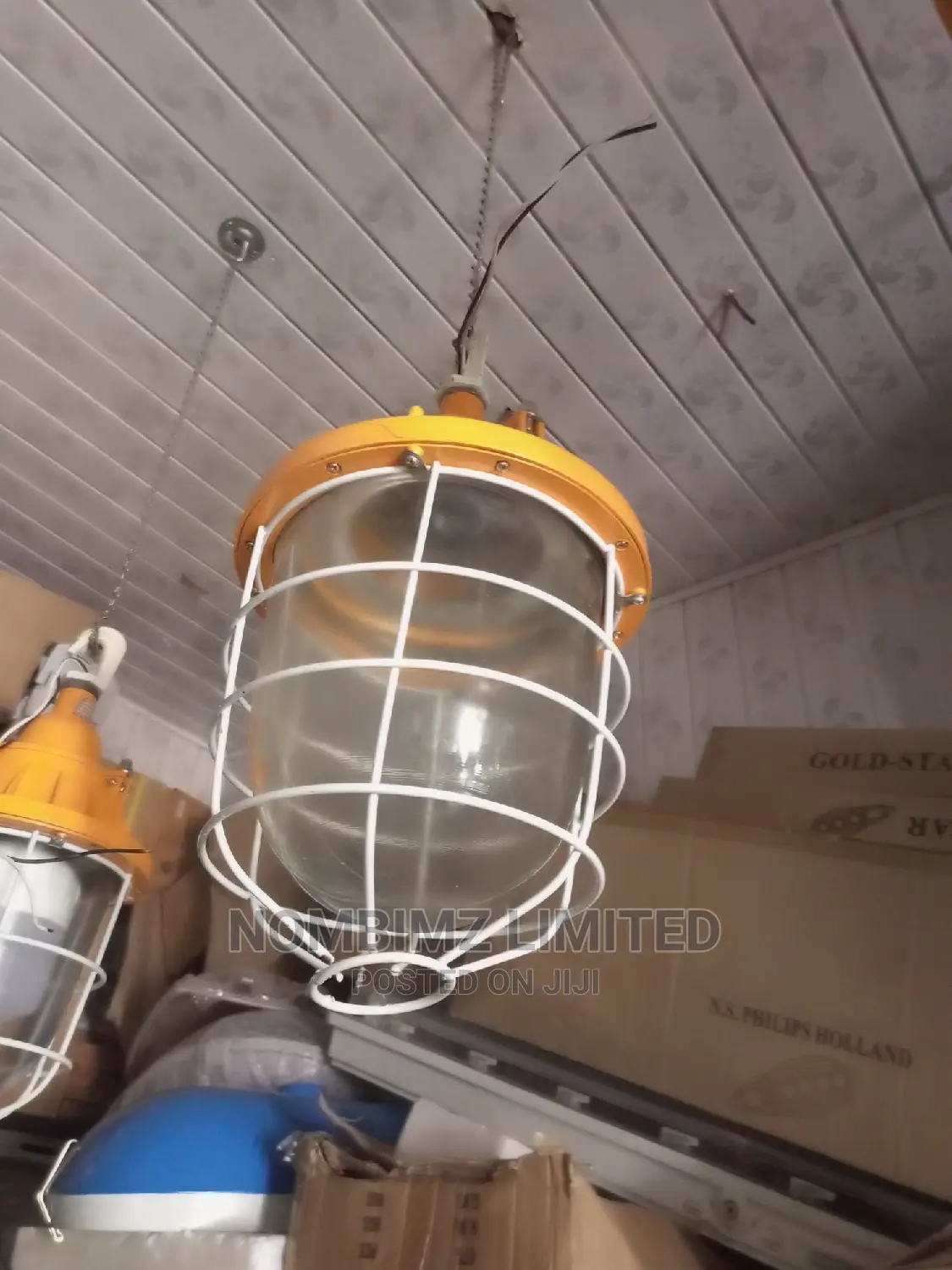 Big Incandescent Explosion Proof Waterproof Pendant Light