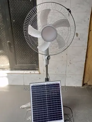 Solar Fan With Inbuilt Battery
