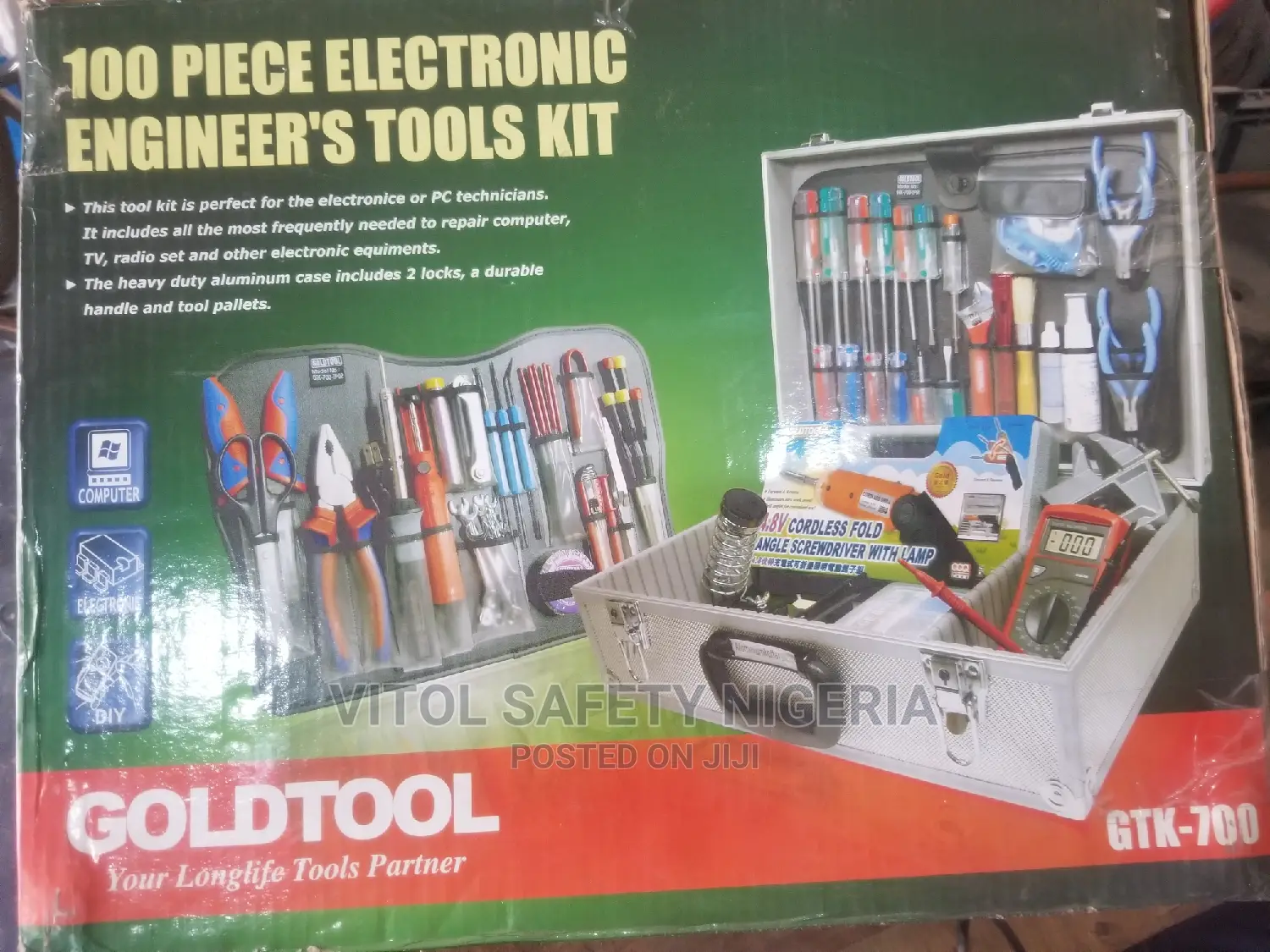 [GTK-700 ] 100 PIECE It Technical Engineer's Tool Kit