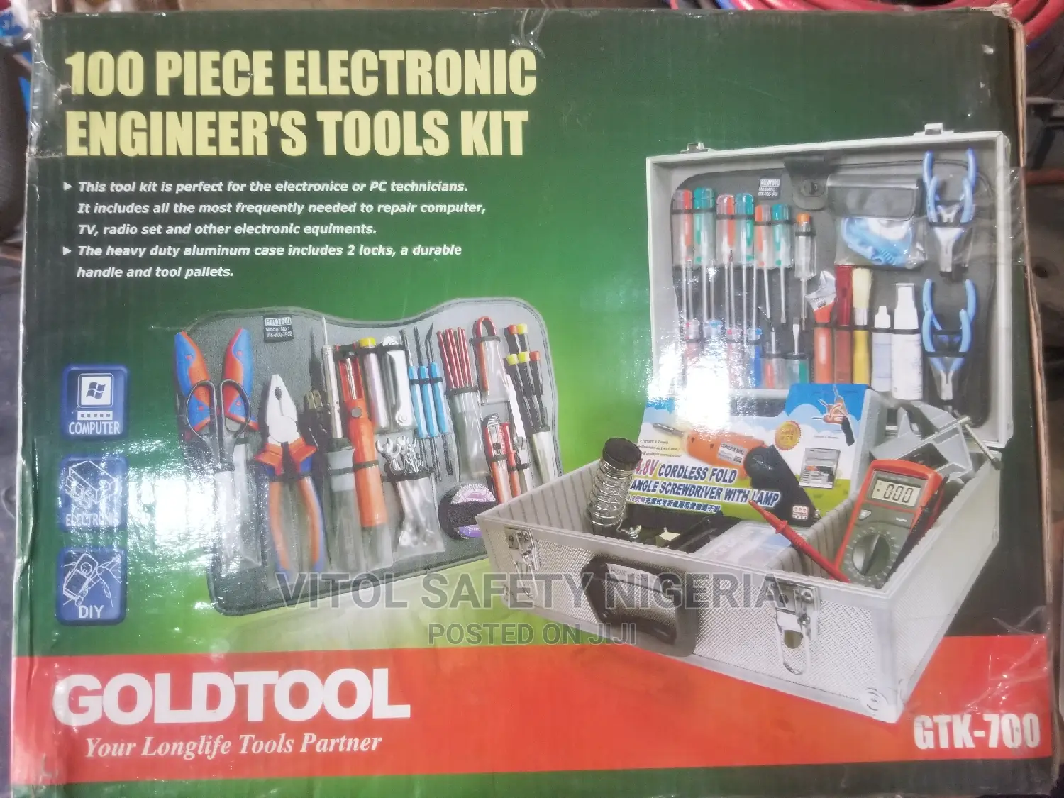 [GTK-700 ] 100 PIECE It Technical Engineer's Tool Kit