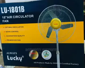 Lucky 18" Standing Fan