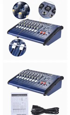 Photo - The Professional 8 Channels Powered Mixer Amplifier