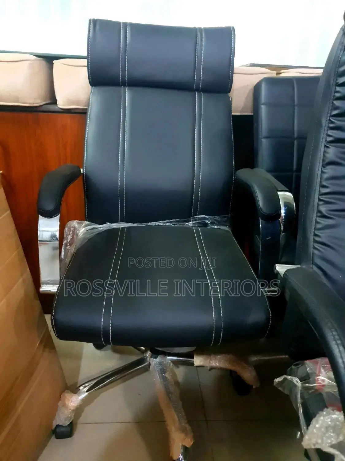 Executive Leather Chair – Boss Level Seating