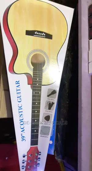 The Best Quality 39” Acoustic Box Guitar