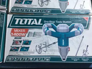 TOTAL Industrial Paint Chemical Cement Mixer 1400w Machine