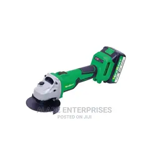 Cordless Angle Grinder 115mm With Charger and 2 Batteries