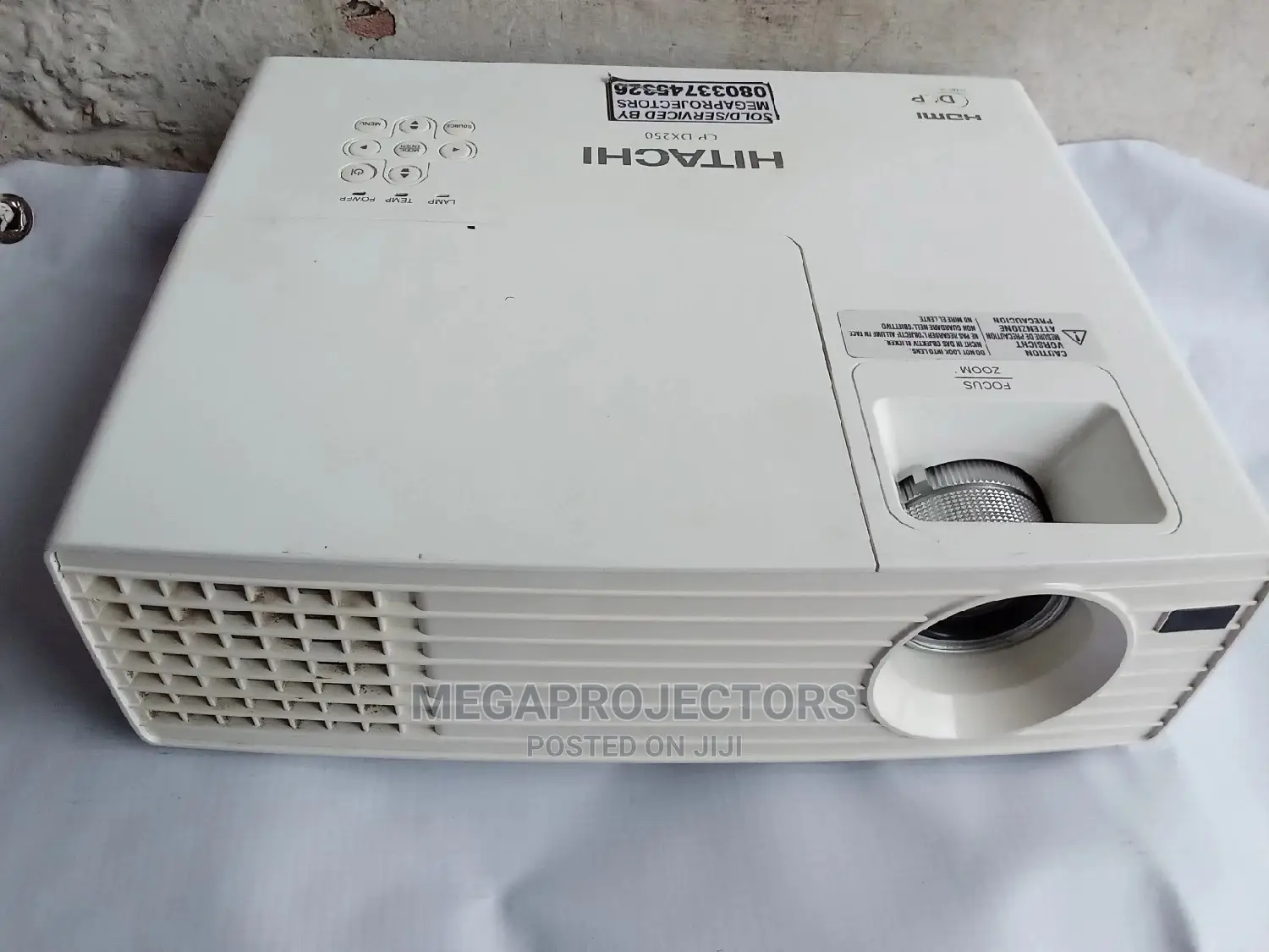 Nice Whitish Hitachi Projector For