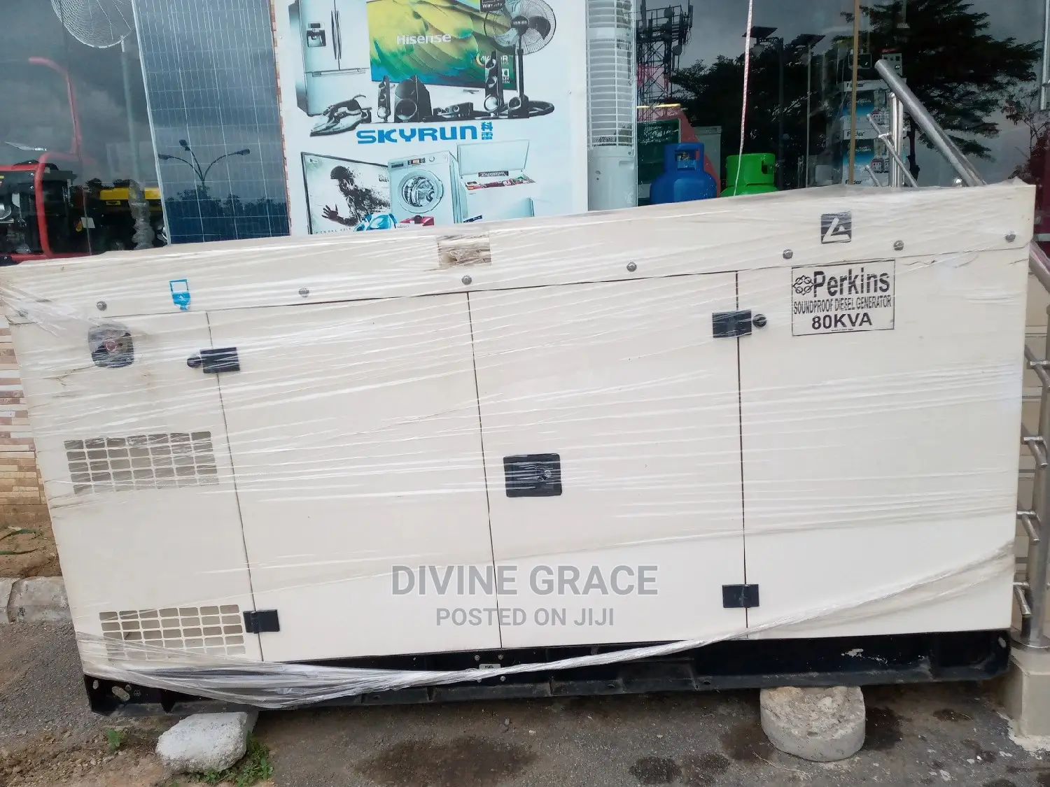 80kv Perkins Generator
