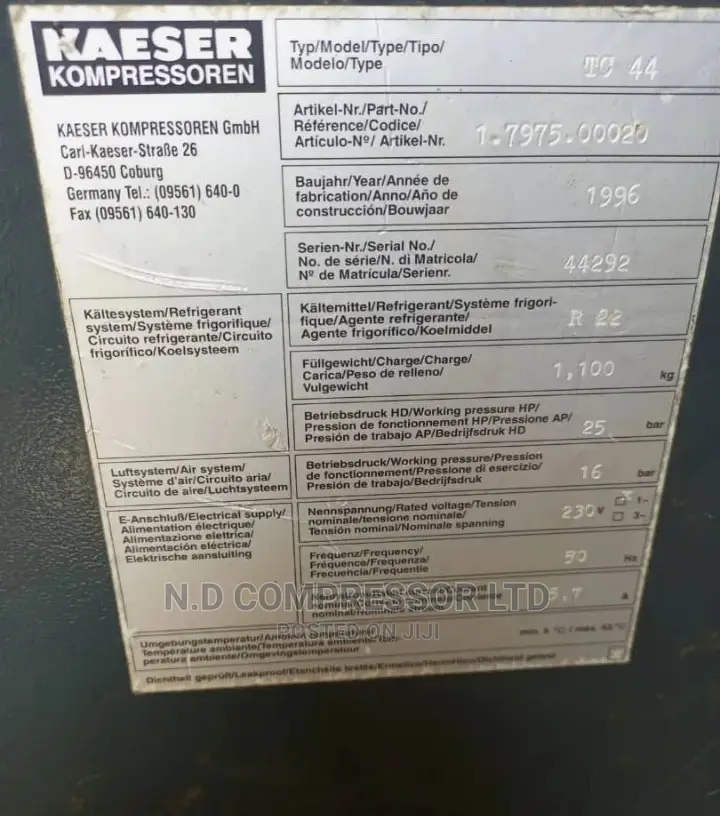 Air Compressor Dryer 2"