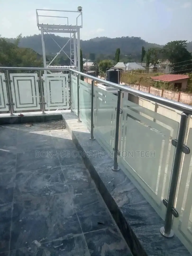 Backony Handrail With Glass