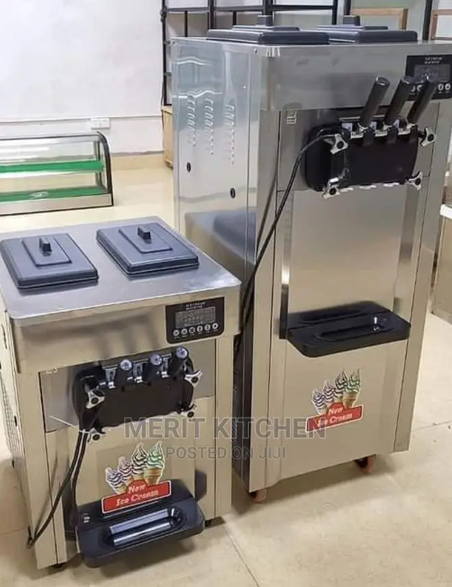 Standing Ice Cream Machine