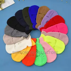 Full Face Cover Mask Three 3 Hole