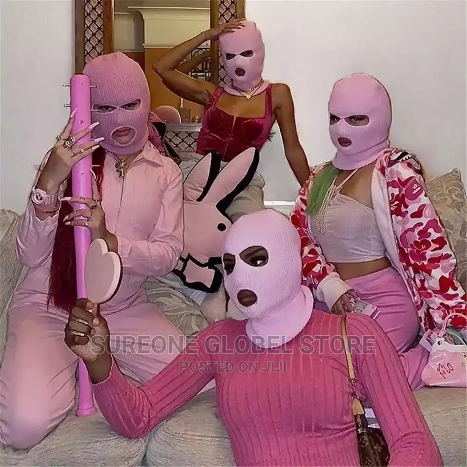 Full Face Cover Mask Three 3 Hole