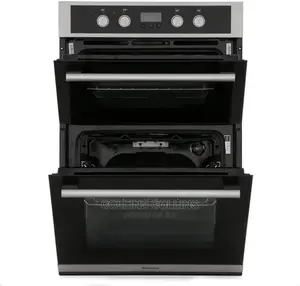 Hotpoint Electric Built-in Double Oven Stainless Steel