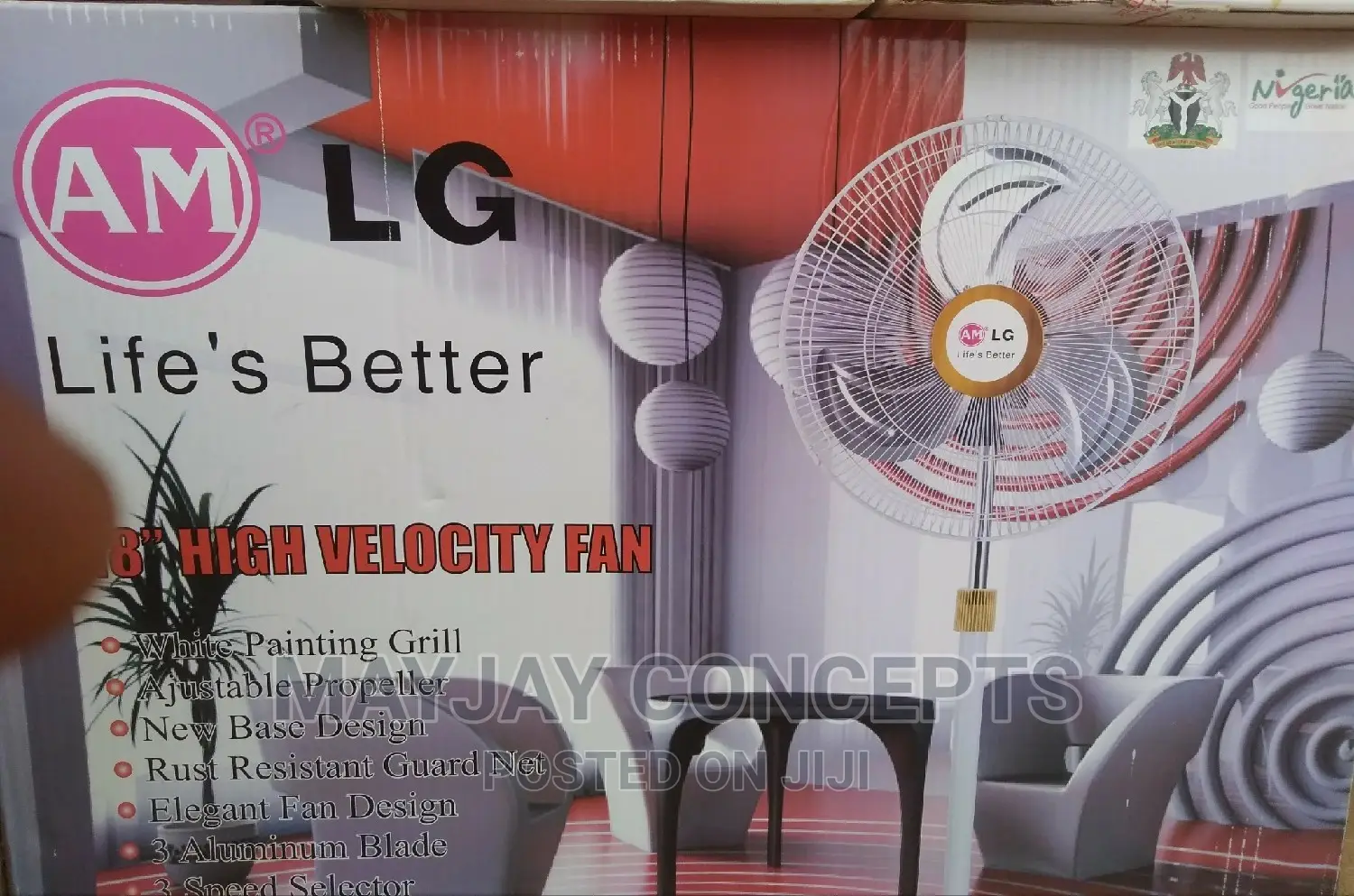 LG Standing Fan