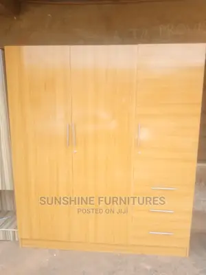 Modern 4 Door Wardrobe