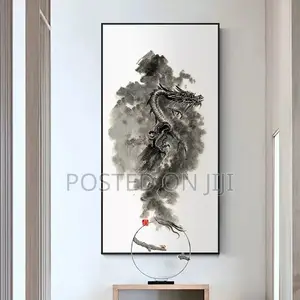 Dragon Imperial Print Canva Wall Art