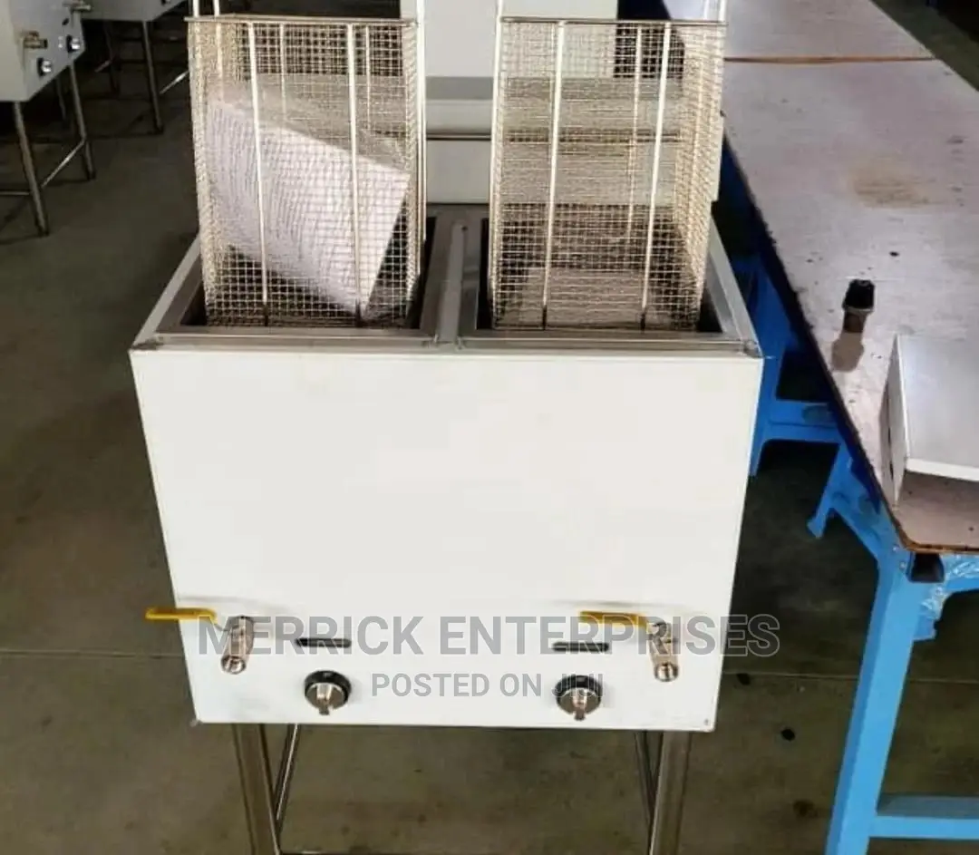 Double Pan Fryer With Tap