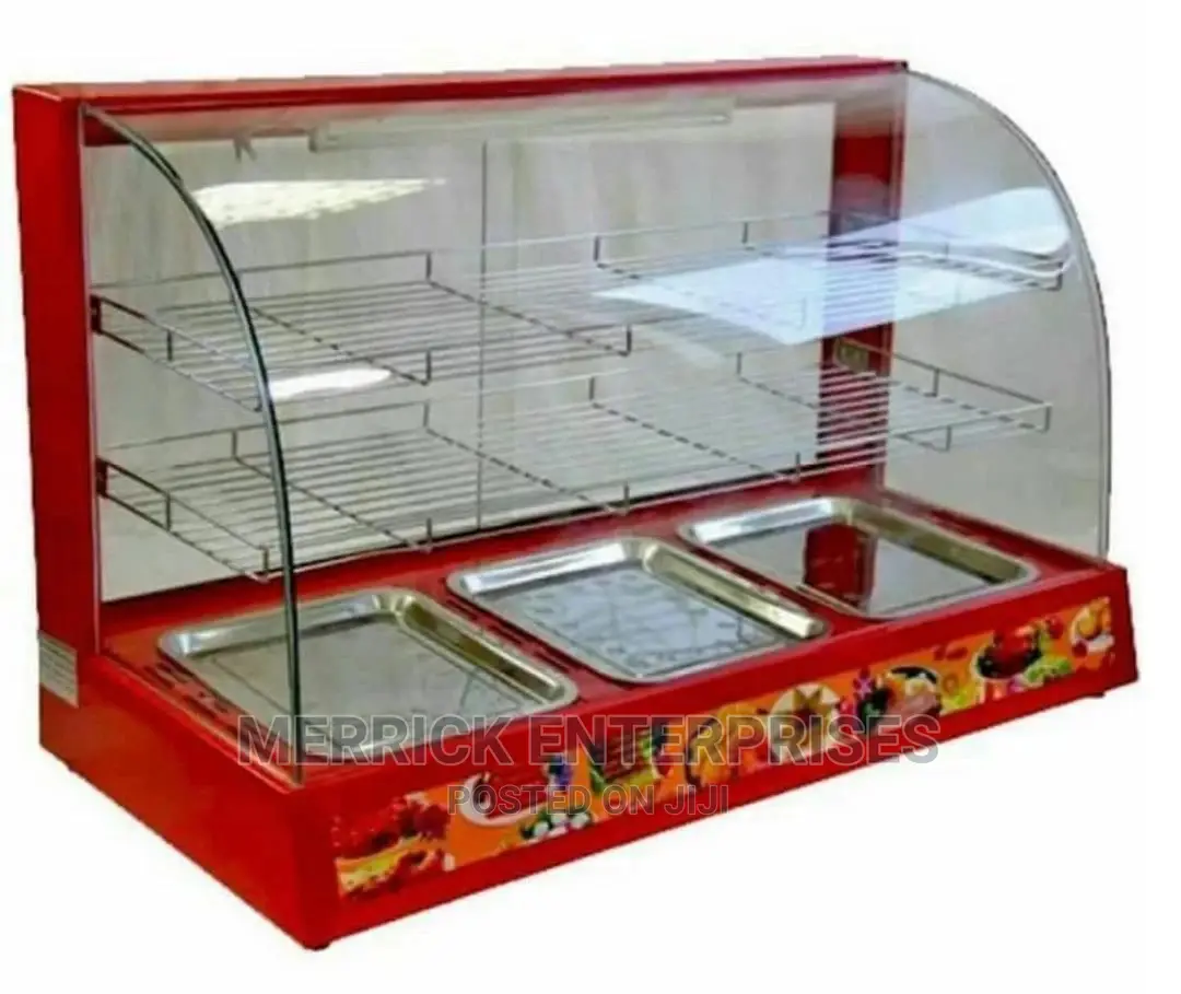 Red New Snacks Display Warmer