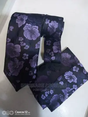 Complete Cotton Vintage Tie With Pocket Filler
