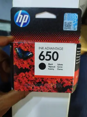Hp Ink Advantage 650 Black
