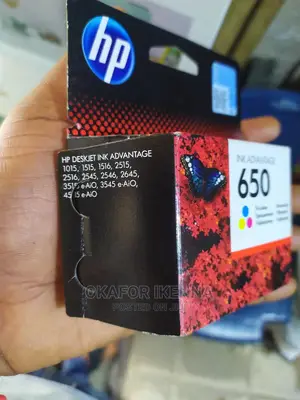 Hp 650 Ink Tri Color