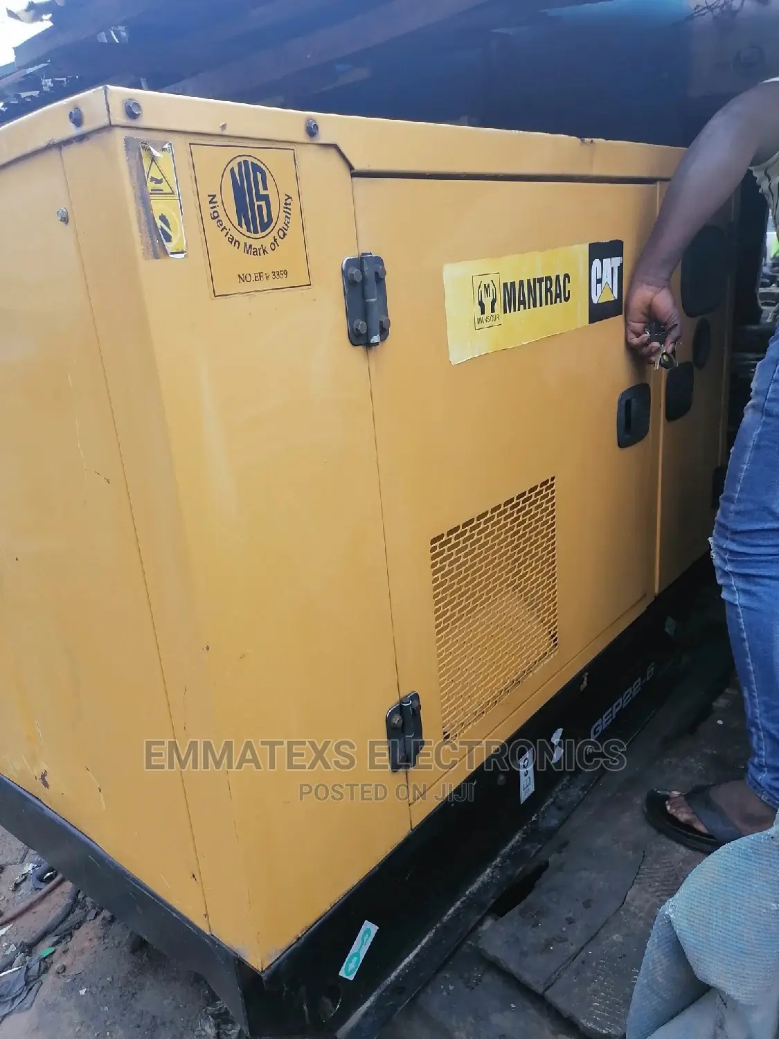 22kva Mantrac Cat