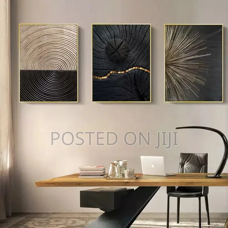 Gold Black Wall Decor