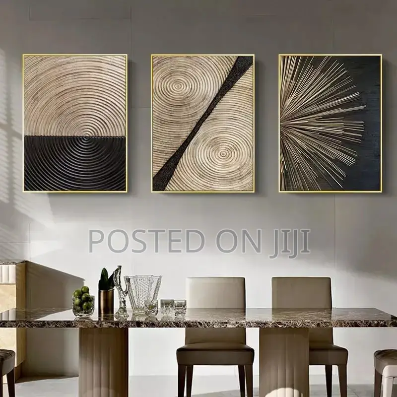 Gold Black Wall Decor