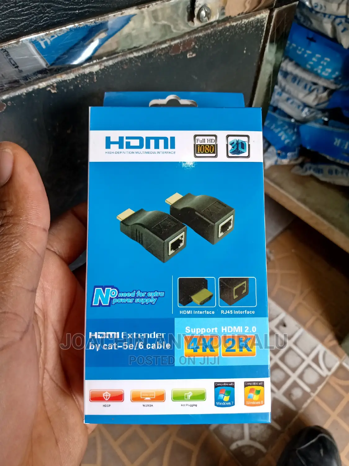 HDMI to RJ45 Extender (Receiver Transmitter)Cat-5e/6 Cable